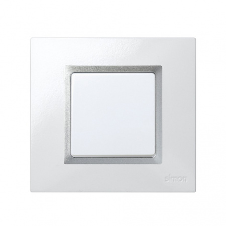 Simon 27 Play Алюминий Вставка декоративная для рамок с вырезом под декор