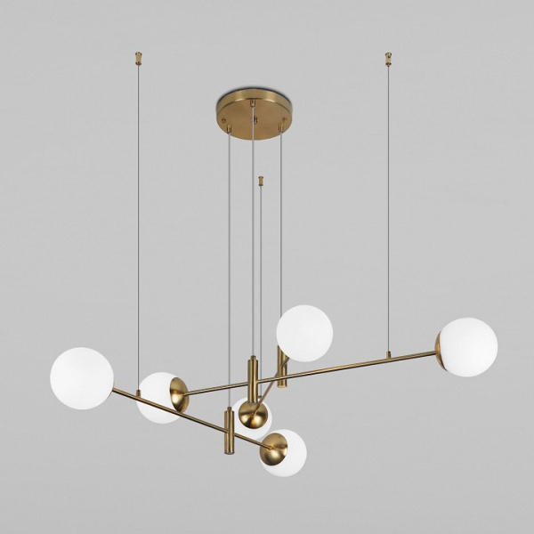 Подвесной светильник 70146/6 латунь Eurosvet Planet