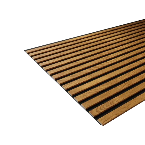 Акустическая панель FLEX Дуб Золотой 2750×600 мм рейка 25х6 мм