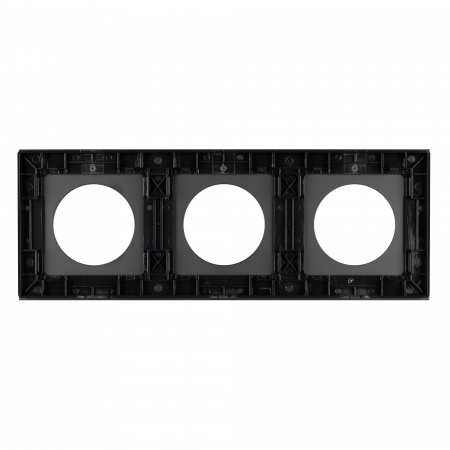 Arlight Рамка стеклянная FRM-GLARE-GC-3-BK (-)