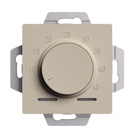 SE AtlasDesign Песочный ТЕРМОСТАТ электрон. теплого пола с датчиком, 10A, механизм