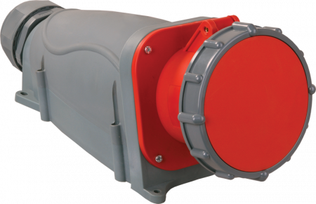 IEK Розетка стационарная ССИ-134 63А-6ч/380-415В 3Р+РЕ IP67 MAGNUM