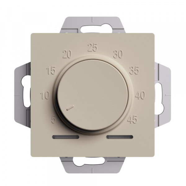 SE AtlasDesign Песочный ТЕРМОСТАТ электрон. теплого пола с датчиком, 10A, механизм