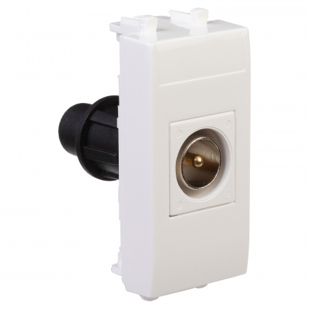 DKC Avanti Белое облако Розетка ТВ оконечная 1 модуль