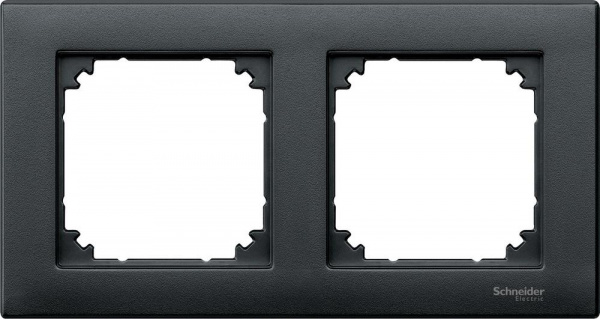 SE Merten SM M-Plan Антрацит Рамка 2-ая