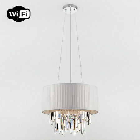 Умный подвесной светильник 10122/6 хром Eurosvet Amantea