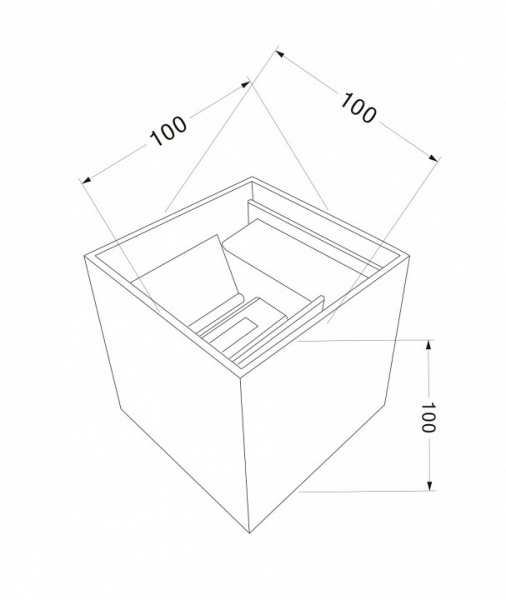 Настенный светильник (бра) O572WL-L6W Maytoni Fulton