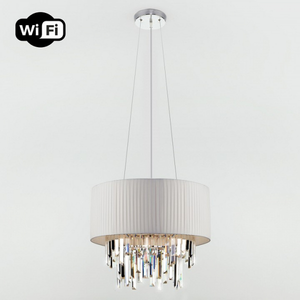 Умный подвесной светильник 10122/6 хром Eurosvet Amantea