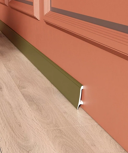 Плинтус PX018, 80х20, 2000мм, Экополимер/13