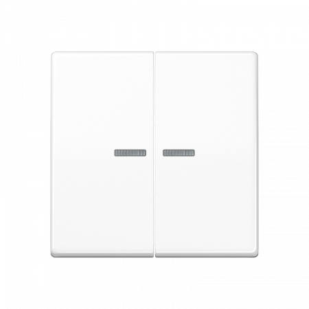 JUNG AS 500 Белая Клавиша 2-ая с/п