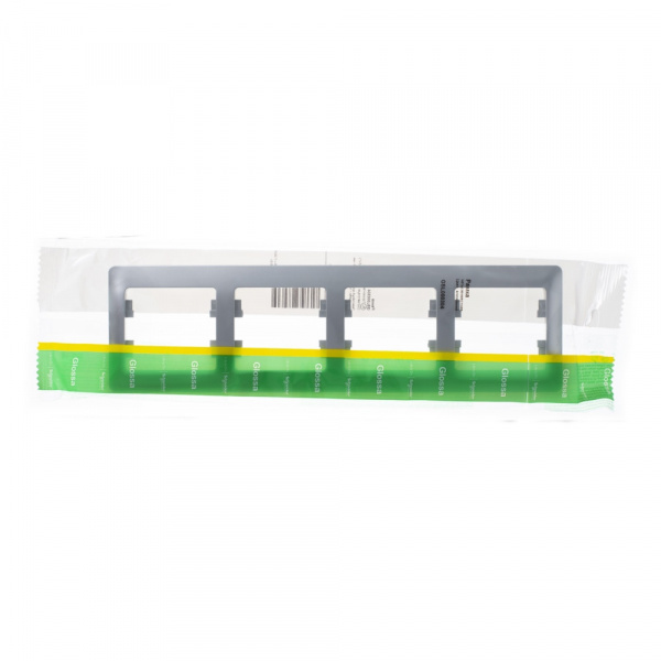 SE Glossa Алюминий Рамка 4-ая, горизонтальная