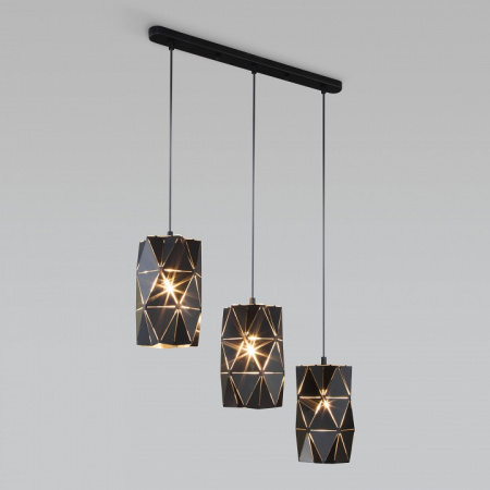 Подвесной светильник 50145/3 черный Eurosvet Reprise