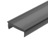 Рассеиватель Arlight MAT-L-BLACK черный для PDS, MIC 026854
