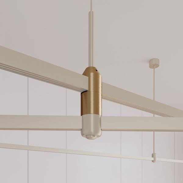 Arlight Держатель трека ART-APRIORI-HOLDER-E (GD) (IP20 Металл, 3 года)