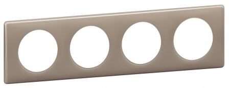 Legrand Celiane Кофейный глянец Рамка 4-я (2+2+2+2 мод)
