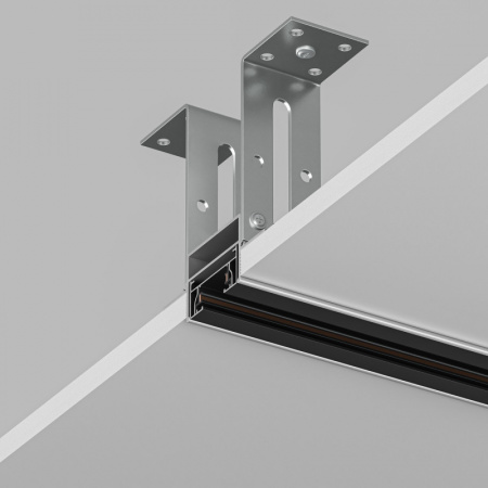 TR3020-AL Закладной профиль для встраиваемого монтажа однофазного трека 2м