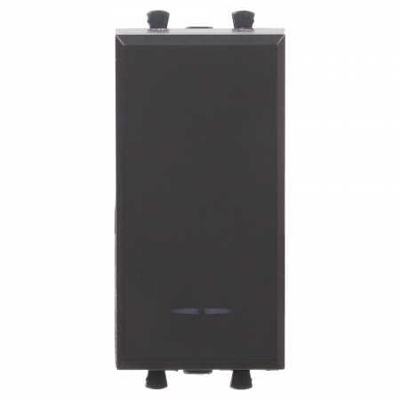 DKC Avanti Черный матовый Переключатель 1 модуль