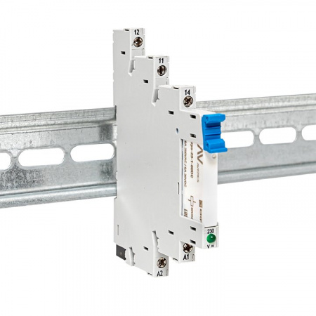 EKF Реле промежуточное с розеткой в сборе РП slim 23/1 6A 230В AC