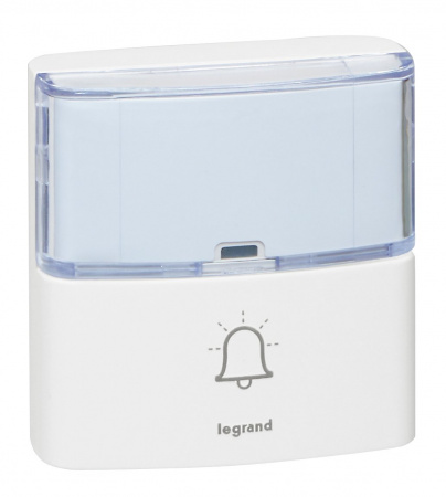 Legrand Звонок беспроводной - комплект "Премиум" - 30 рингтонов - дальность 200 м - цвет белый - дополнительный звонок "Комфорт" с питанием от сети 22