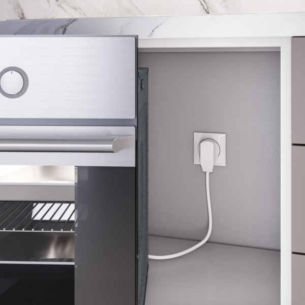 Силовая розетка с вилкой 32А 250В (белый) W1189201