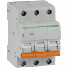 Schneider Electric Домовой ВА63 Автоматический выключатель 3P 25A (C) 4.5kA
