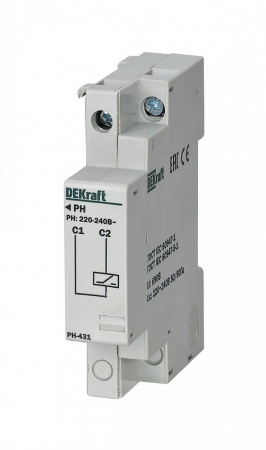 DEKraft Расцепитель независимый 220-240В для ВА-431
