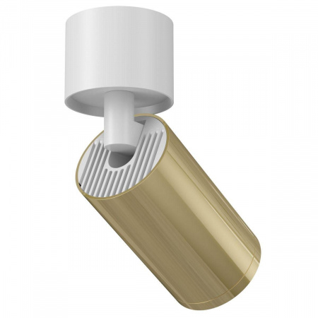 Спот Maytoni Technical Focus S C050CL-1WG (C050CL-01W+TRA020-01G)