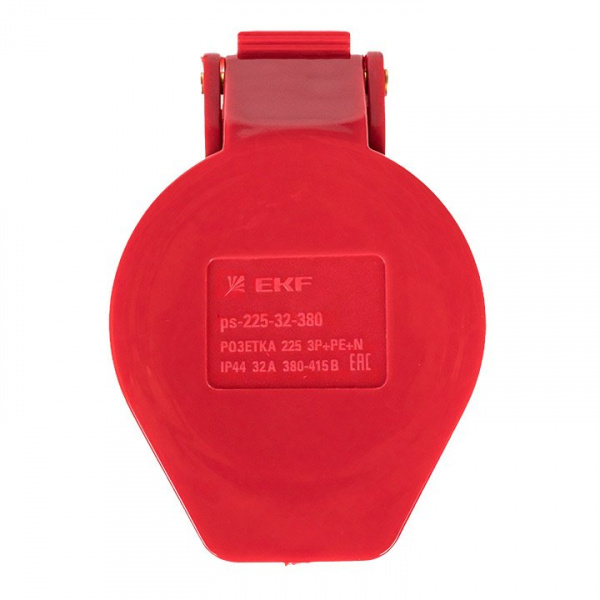 EKF PROxima Розетка переносная 225 3Р+РЕ+N 32А 380В IP44