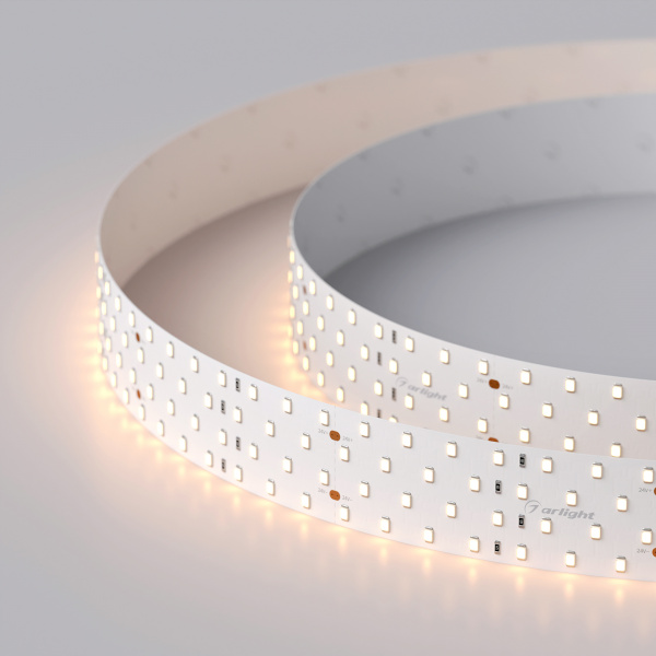 Светодиодная лента Arlight 30W/m 280LED/m 2835SMD теплый белый 2,5M 019086(2)