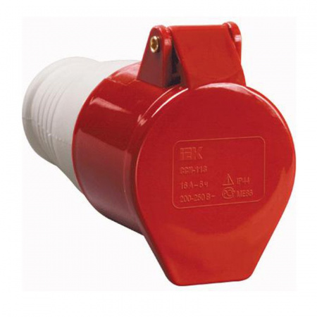 IEK Розетка переносная ССИ-225 32А-6ч/200/346-240/415В 3Р+РЕ+N IP44 MAGNUM