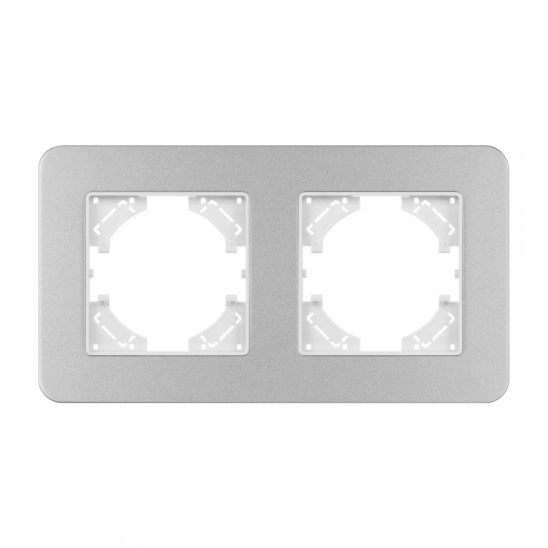 Arlight Рамка алюминиевая FRM-AKIRY-SFAL-2-SR (-)