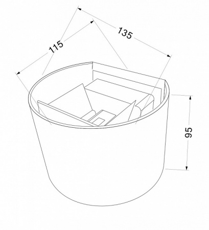 Настенный светильник (бра) O573WL-L6W Maytoni Fulton