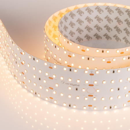 Светодиодная лента Arlight 30W/m 420LED/m 2835SMD теплый белый 2,5M 023407