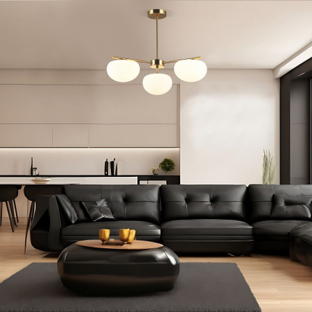 Подвесной светильник 30190/3 латунь Eurosvet Like