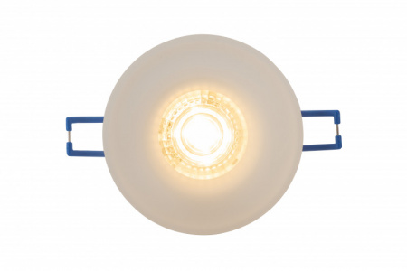 DK4032-WH Встраиваемый светильник, IP 20, 10 Вт, GU10, белый, алюминий/пластик