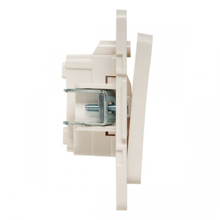 EKF PROxima Стокгольм Белый Выключатель 1-кл, 10А, винт.клеммы