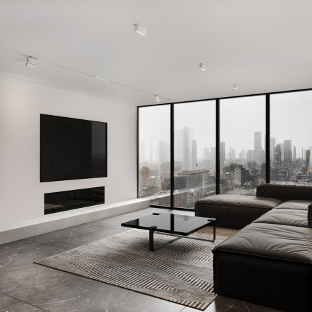 Светильник потолочный светодиодный 10W 4000K белый Block 25108/LED Elektrostandard Block a066991