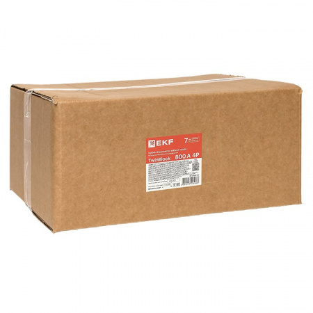 EKF Рубильник 800A 4P без рукоятки управления TwinBlock