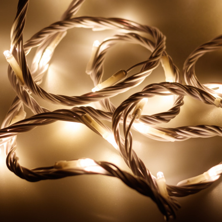 Arlight Светодиодная гирлянда ARD-STRING-HOME-10000-WHITE-99LED-RUN WARM (230V, 10.5W) (Ardecoled, IP20)