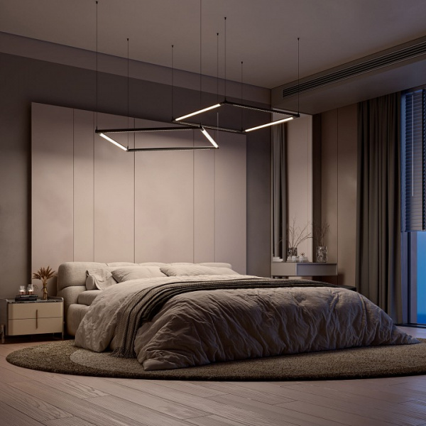 Module System Набор подвеса угловой без питания (черный) 85188/00 Elektrostandard Module System a066185