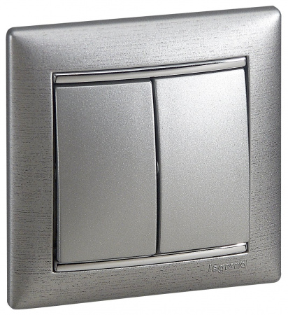 Legrand Valena Алюминий матовый Рамка 1-ая