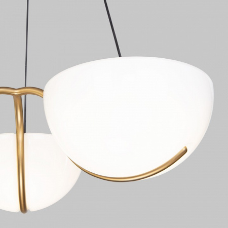 Подвесной светодиодный светильник 50083/3 LED золото Eurosvet Emisfero