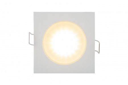 DK3014-WH Встраиваемый светильник влагозащ., IP 44, 50 Вт, GU10, белый, алюминий