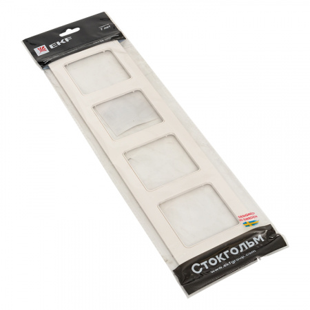 EKF PROxima Стокгольм Белый Рамка 4-ая