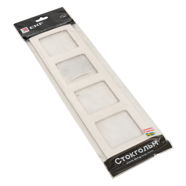 EKF PROxima Стокгольм Белый Рамка 4-ая