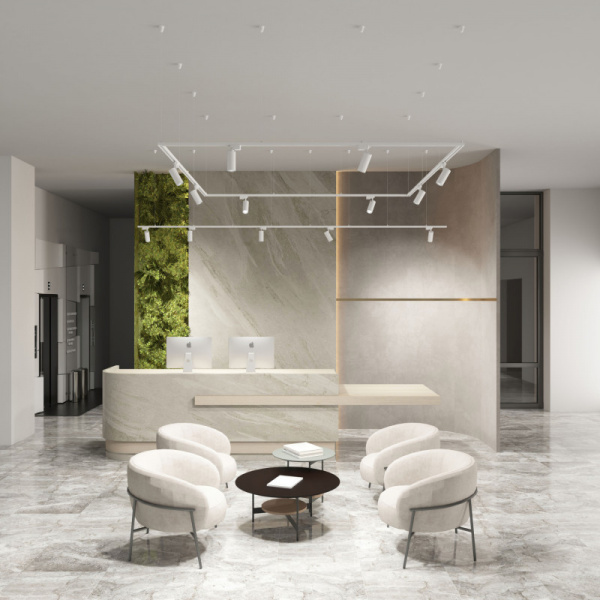 DK6452-WH Трековый светильник SOLID KOPER, 135мм, d60, 220V, LED 4000K, 15W, IP20, белый, алюминий