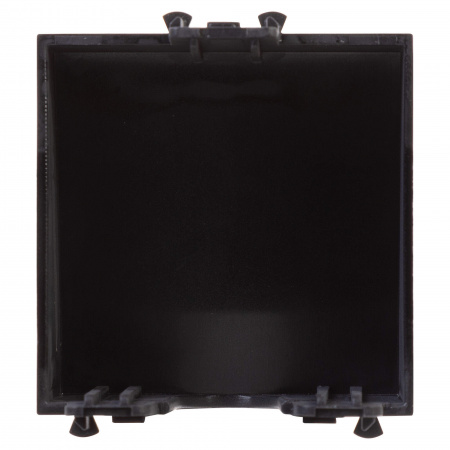 DKC Avanti Черный матовый Вывод кабеля 2 модуля