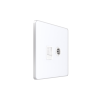 Systeme Electric Systeme Infinity Арктический лед Розетка информационная TV/FM и RJ-45 кат.5е
