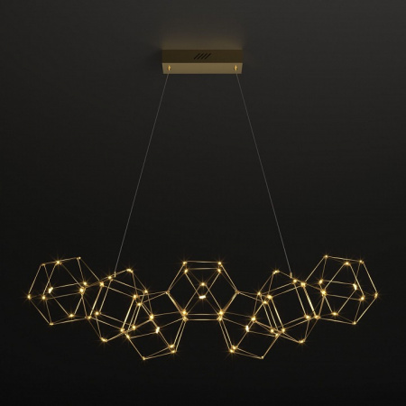 Подвесной светильник 90168/7 медь Eurosvet Uma