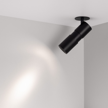 Arlight Светильник LGD-ARTEMIS-BUILT-FLAP-R55-12W Day4000 (BK, 8-80 deg, 230V) (IP20 Металл, 5 лет)